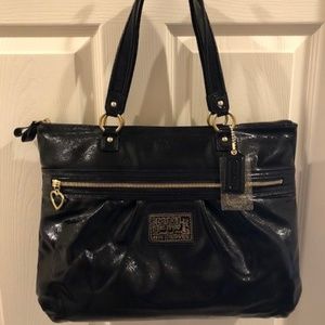Coach Daisy Liquid Gloss Tote